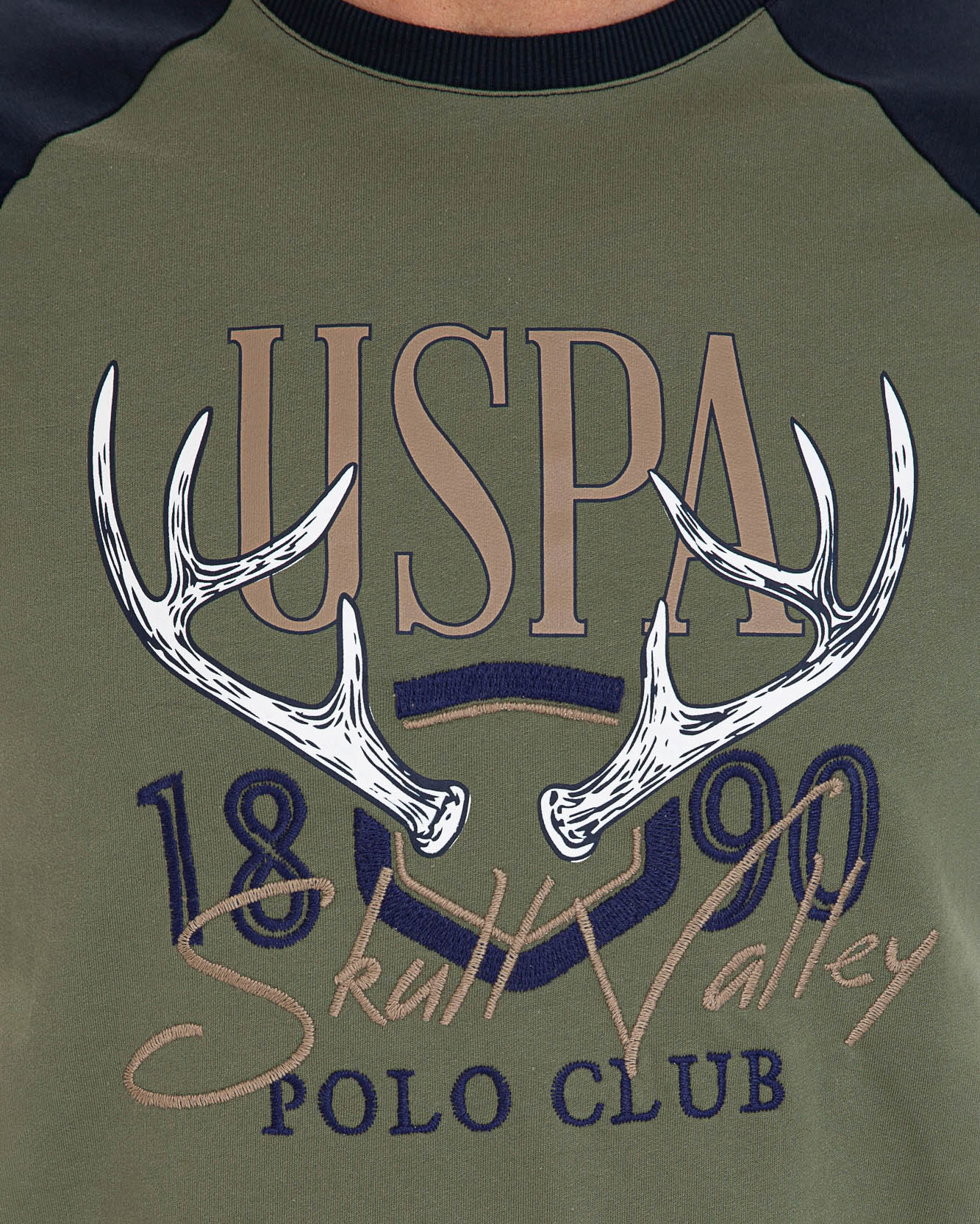 Kaki Sweat Shirt U.S. Polo Assn.