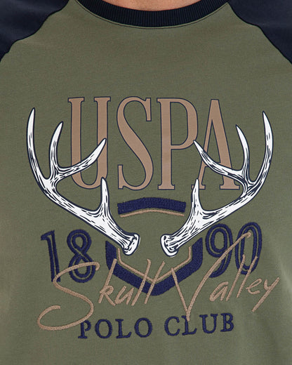 Kaki Sweat Shirt U.S. Polo Assn.