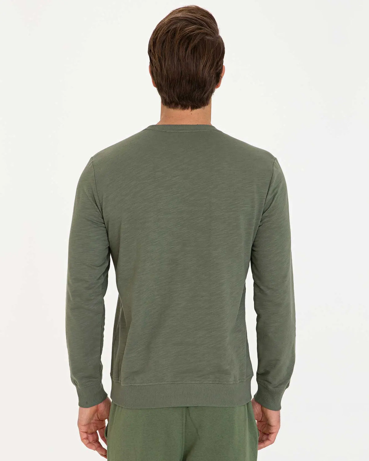 Green Sweat Shirt - BEVAVA