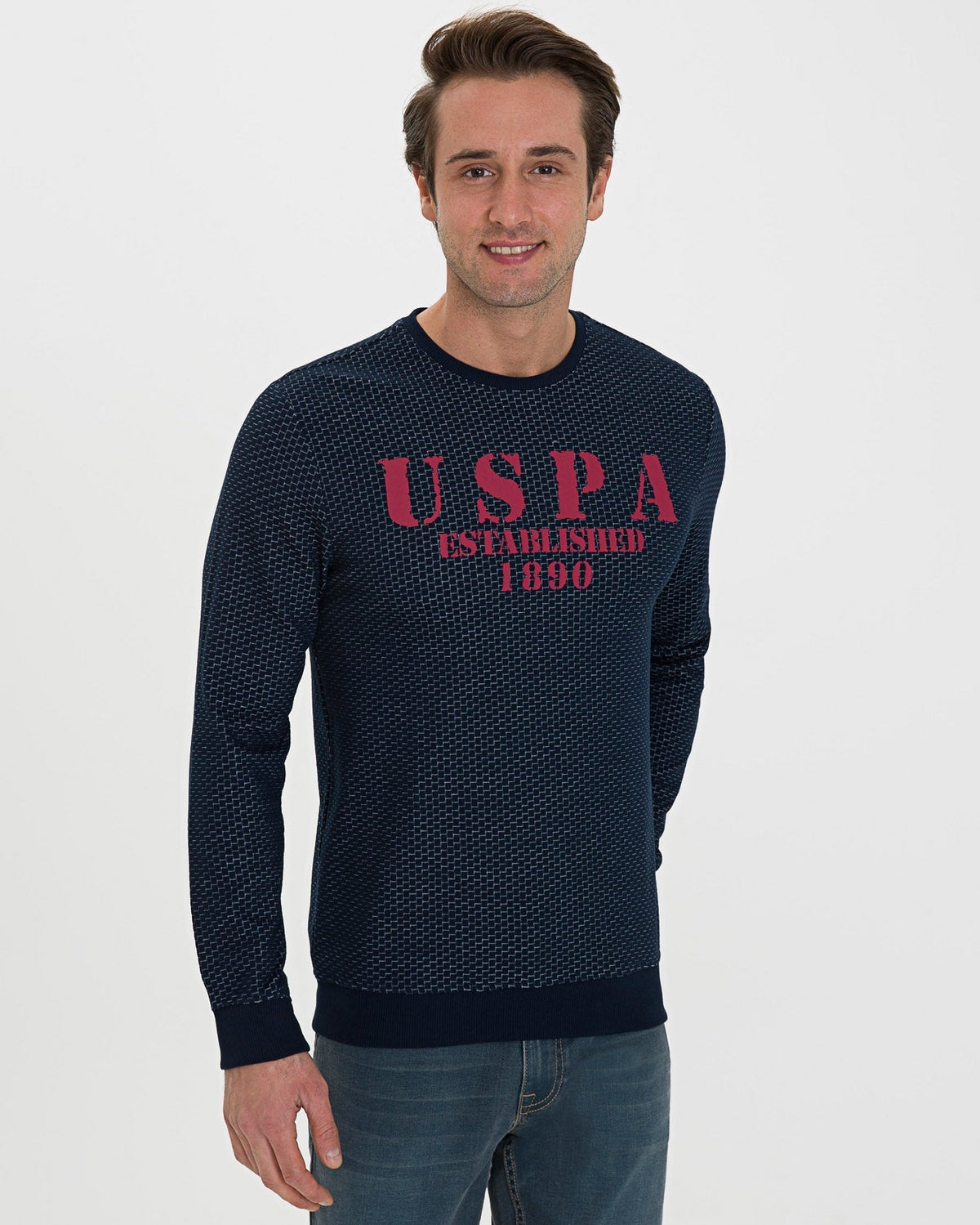 Dark Blue Sweat Shirt U.S. Polo Assn.