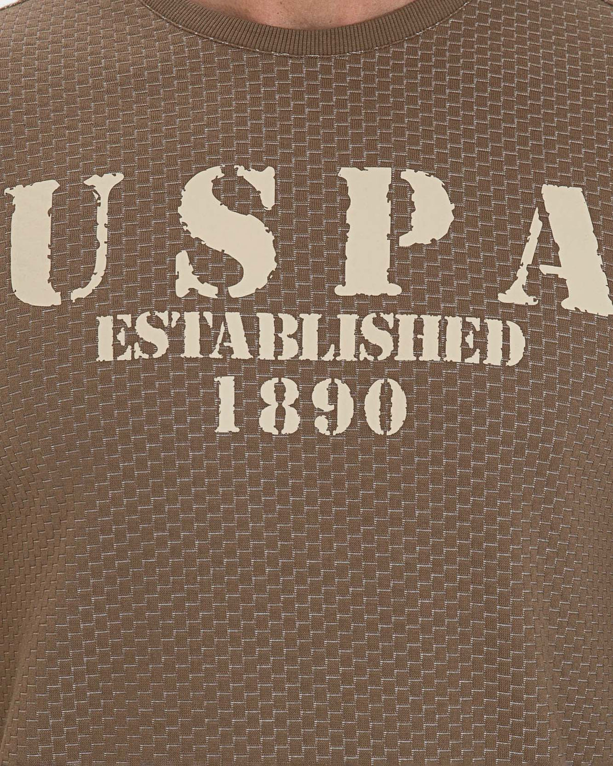 Kaki Sweat Shirt U.S. Polo Assn.