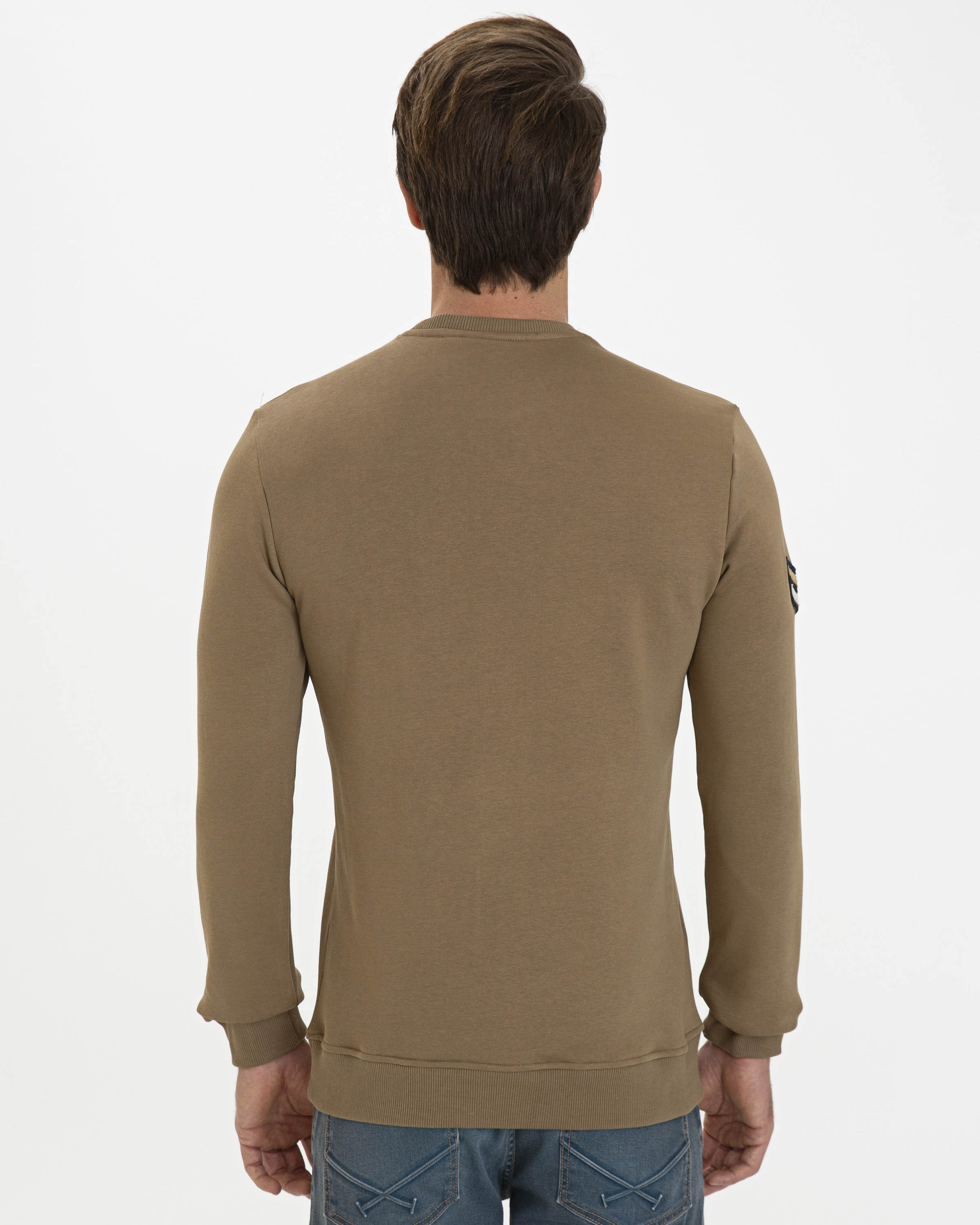 Kaki Sweat Shirt U.S. Polo Assn.