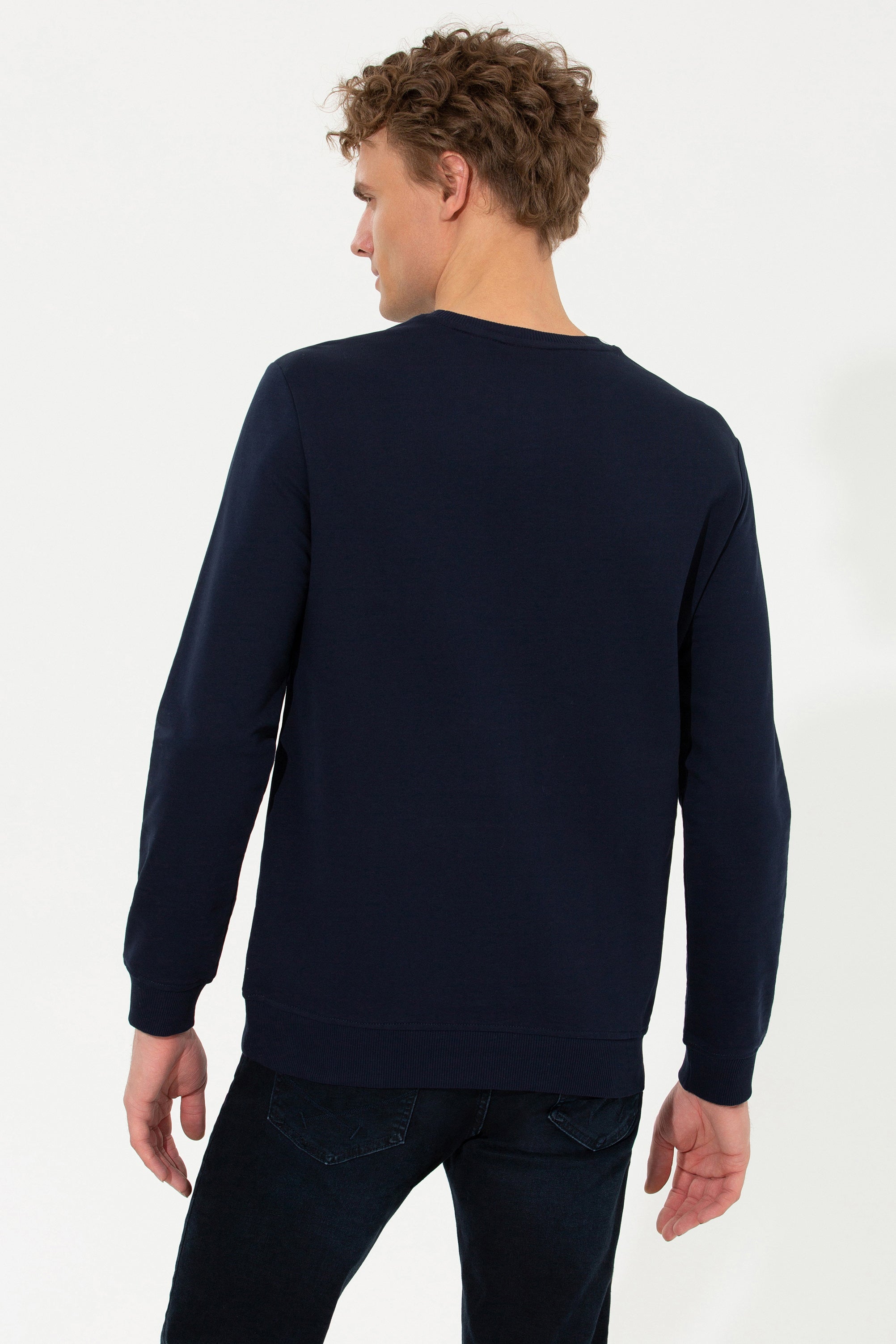 Dark Blue Sweat Shirt U.S. Polo Assn.