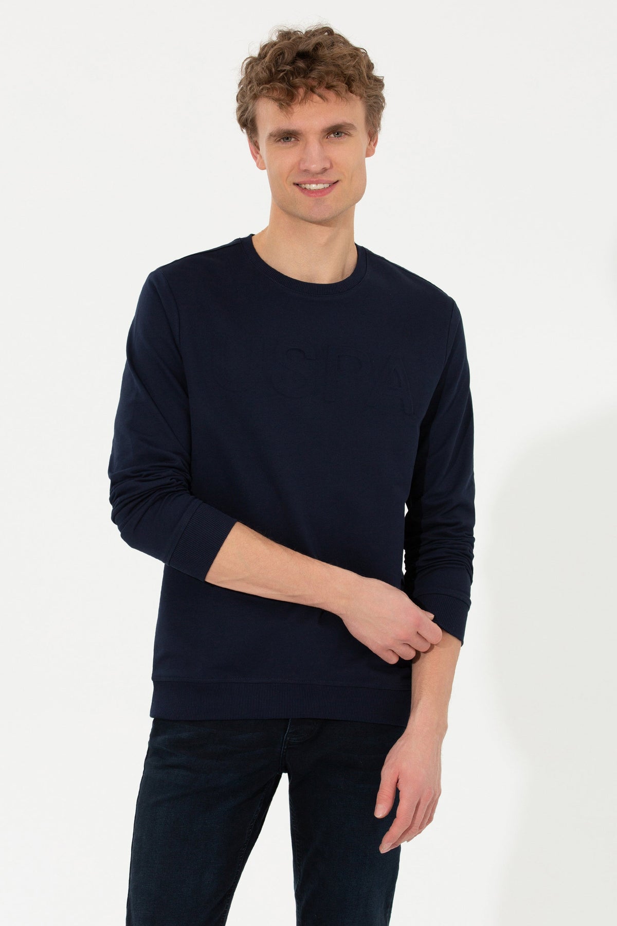 Dark Blue Sweat Shirt U.S. Polo Assn.