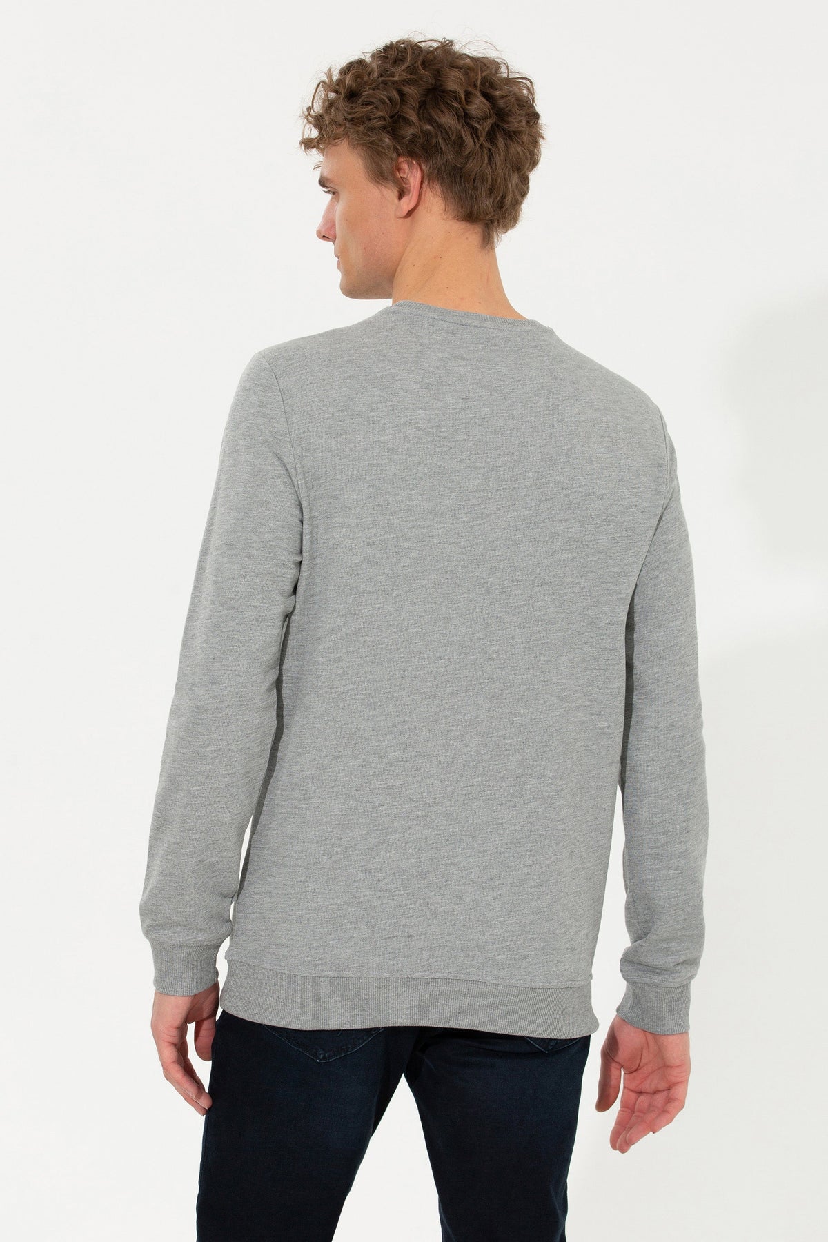 Light Grey Sweat Shirt U.S. Polo Assn.