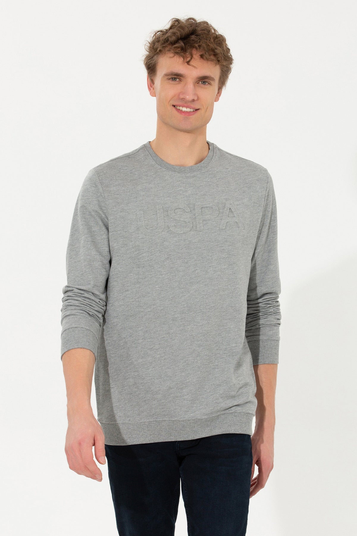 Light Grey Sweat Shirt U.S. Polo Assn.
