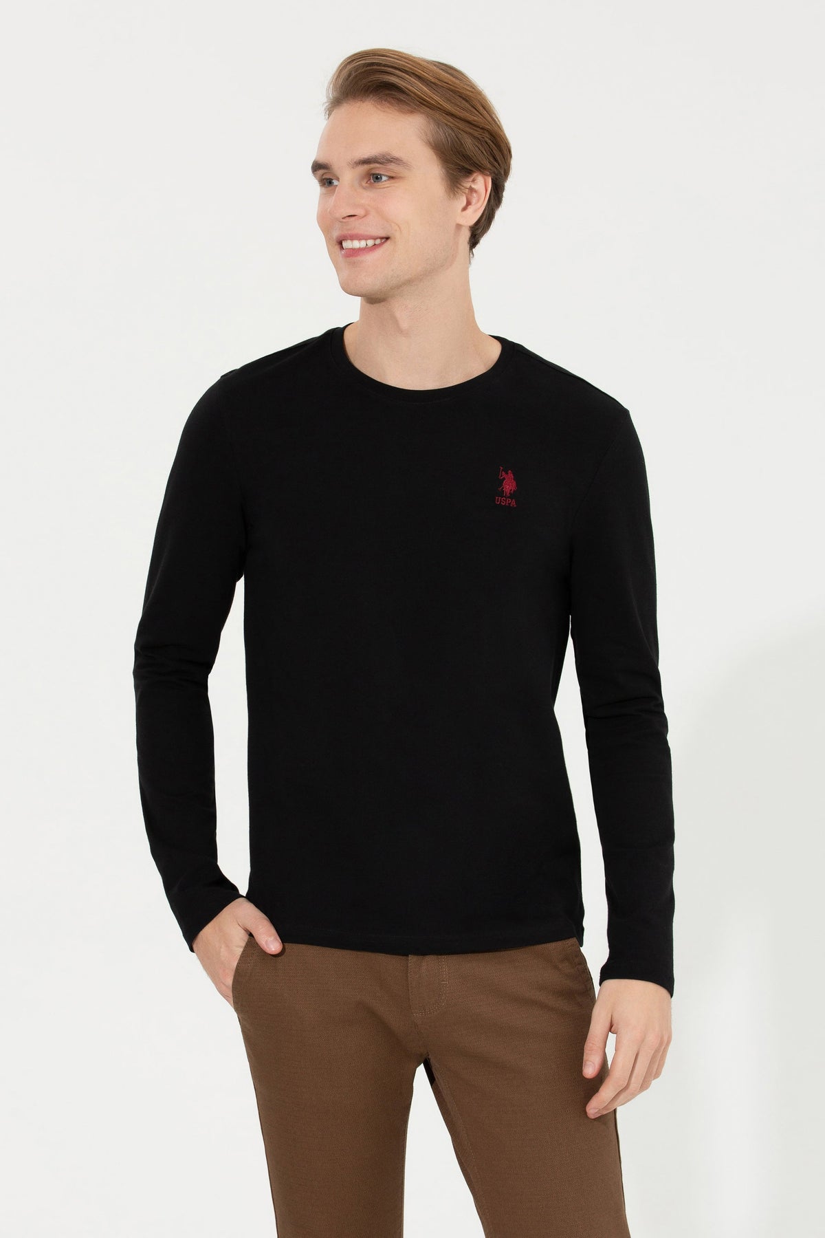 Black Sweat Shirt U.S. Polo Assn.