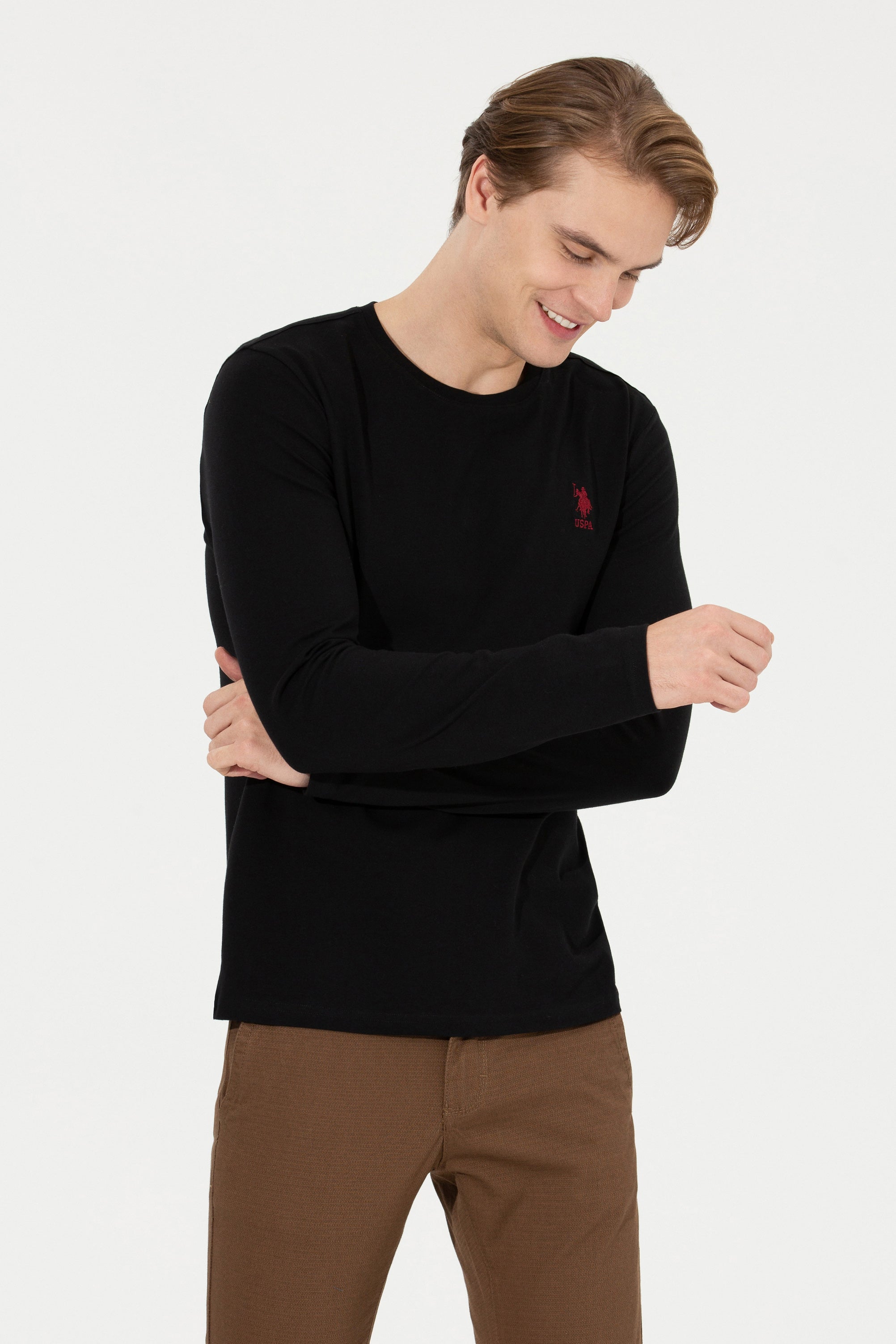 Black Sweat Shirt U.S. Polo Assn.