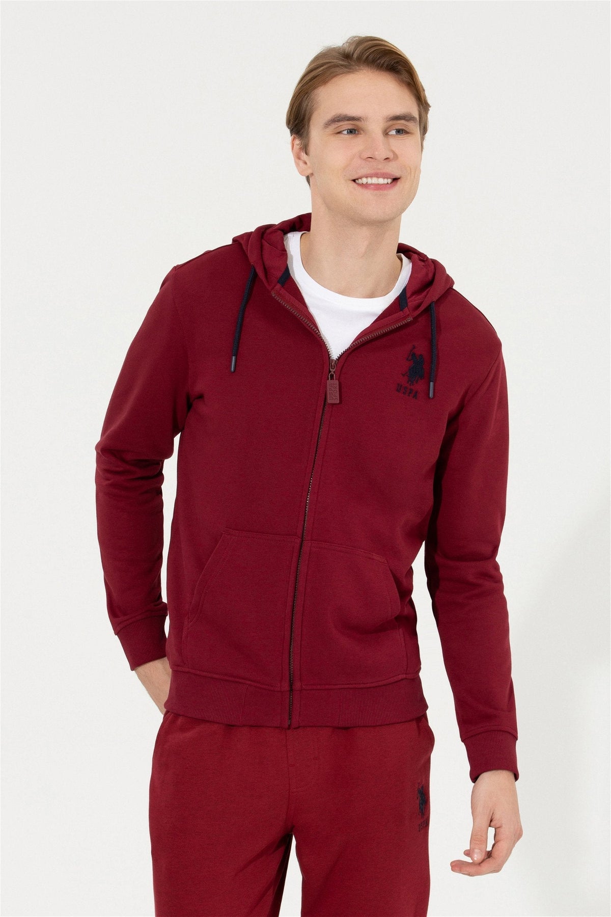 Red Sweat Shirt U.S. Polo Assn.