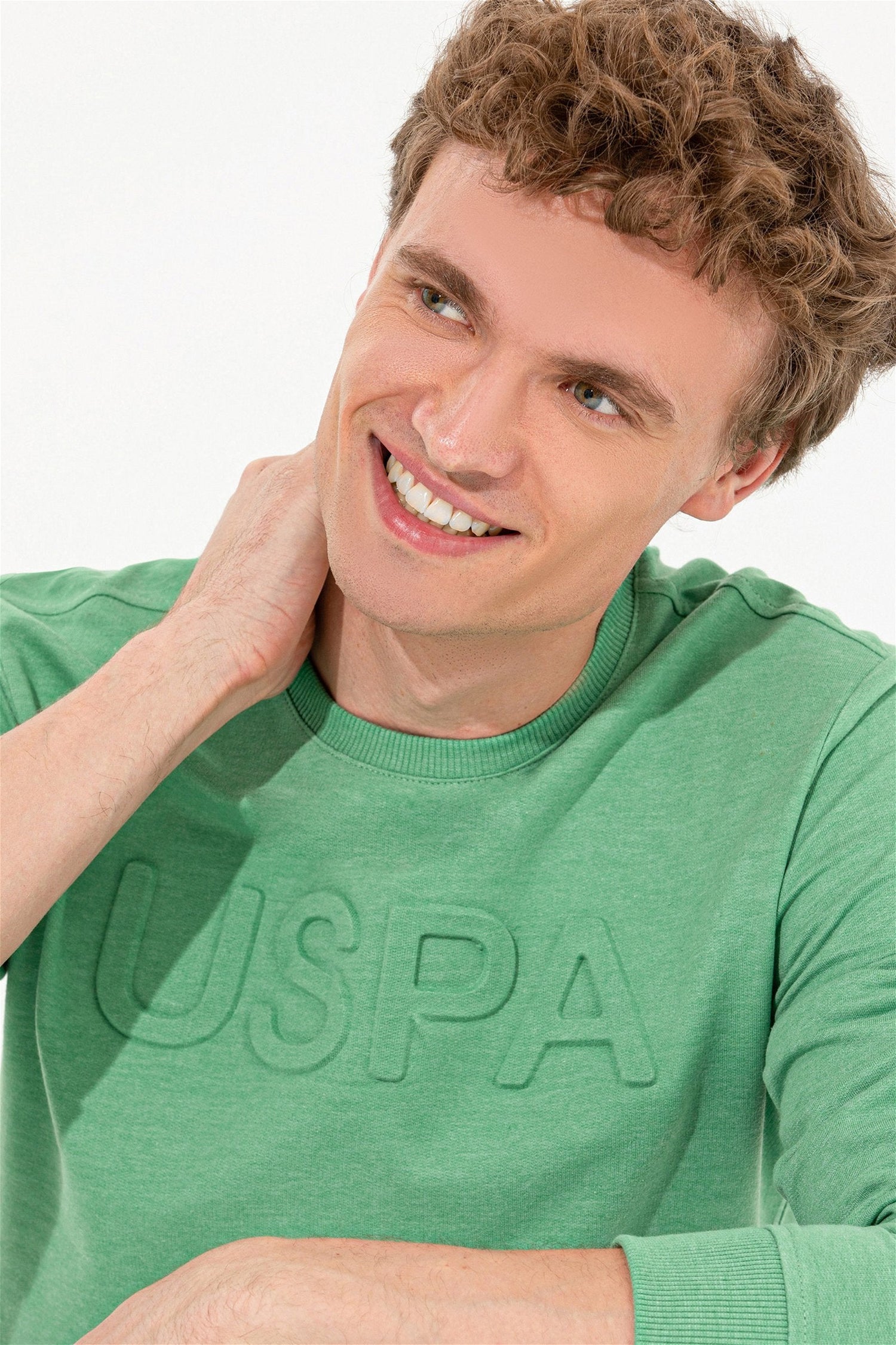 Light Green Sweat Shirt U.S. Polo Assn.