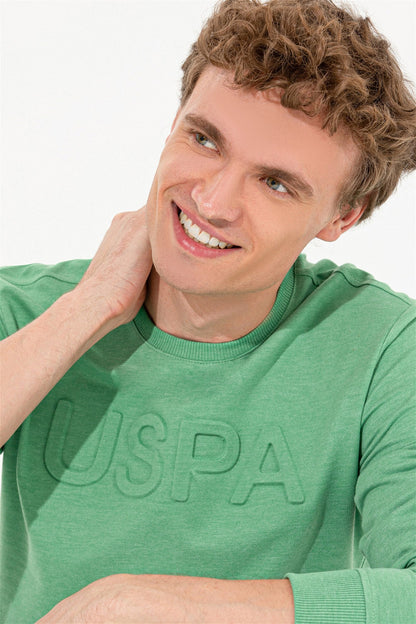 Light Green Sweat Shirt U.S. Polo Assn.