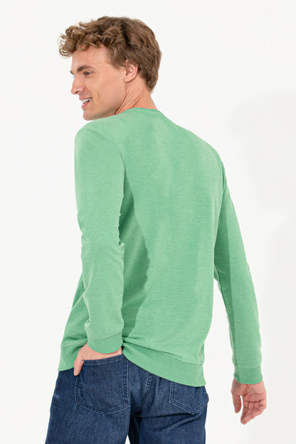Light Green Sweat Shirt U.S. Polo Assn.