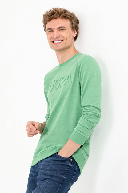 Light Green Sweat Shirt U.S. Polo Assn.