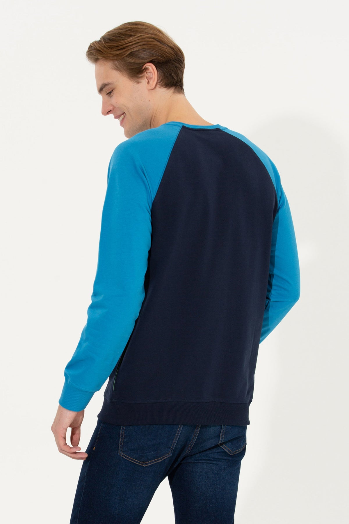 Mid Blue Sweat Shirt U.S. Polo Assn.