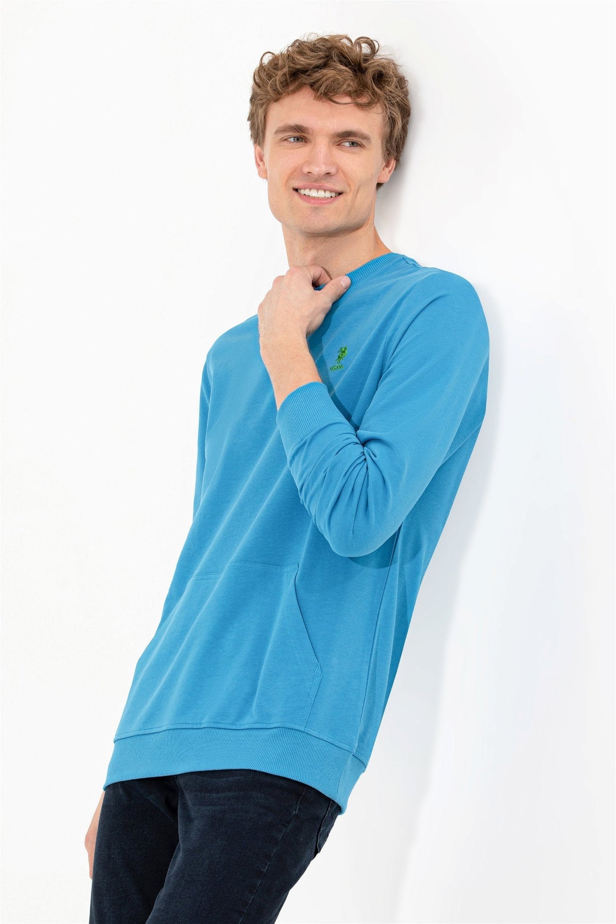 Light Blue Sweat Shirt U.S. Polo Assn.