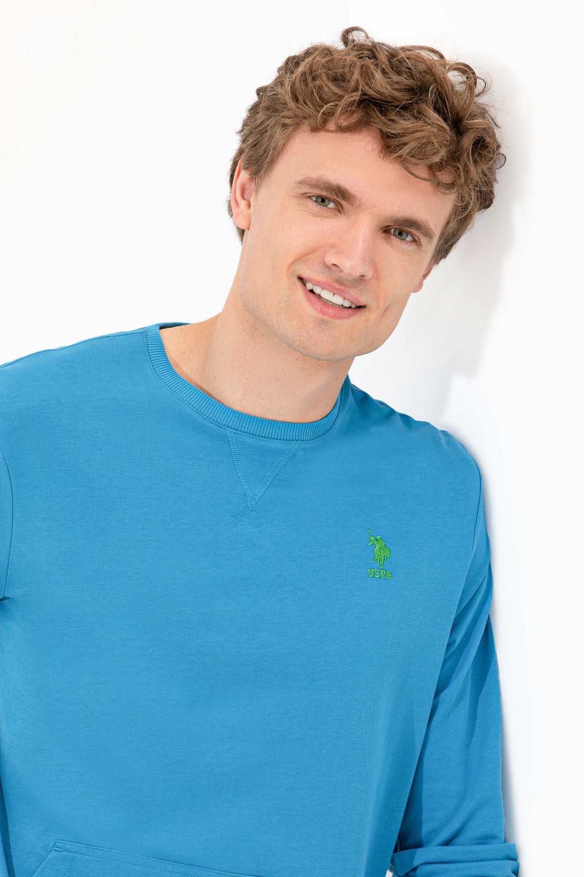 Light Blue Sweat Shirt U.S. Polo Assn.