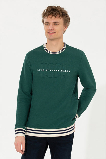 Green Sweat Shirt U.S. Polo Assn.