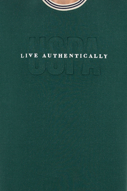 Green Sweat Shirt U.S. Polo Assn.