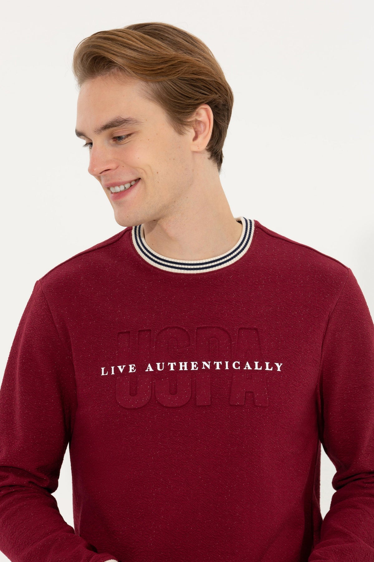Red Sweat Shirt U.S. Polo Assn.