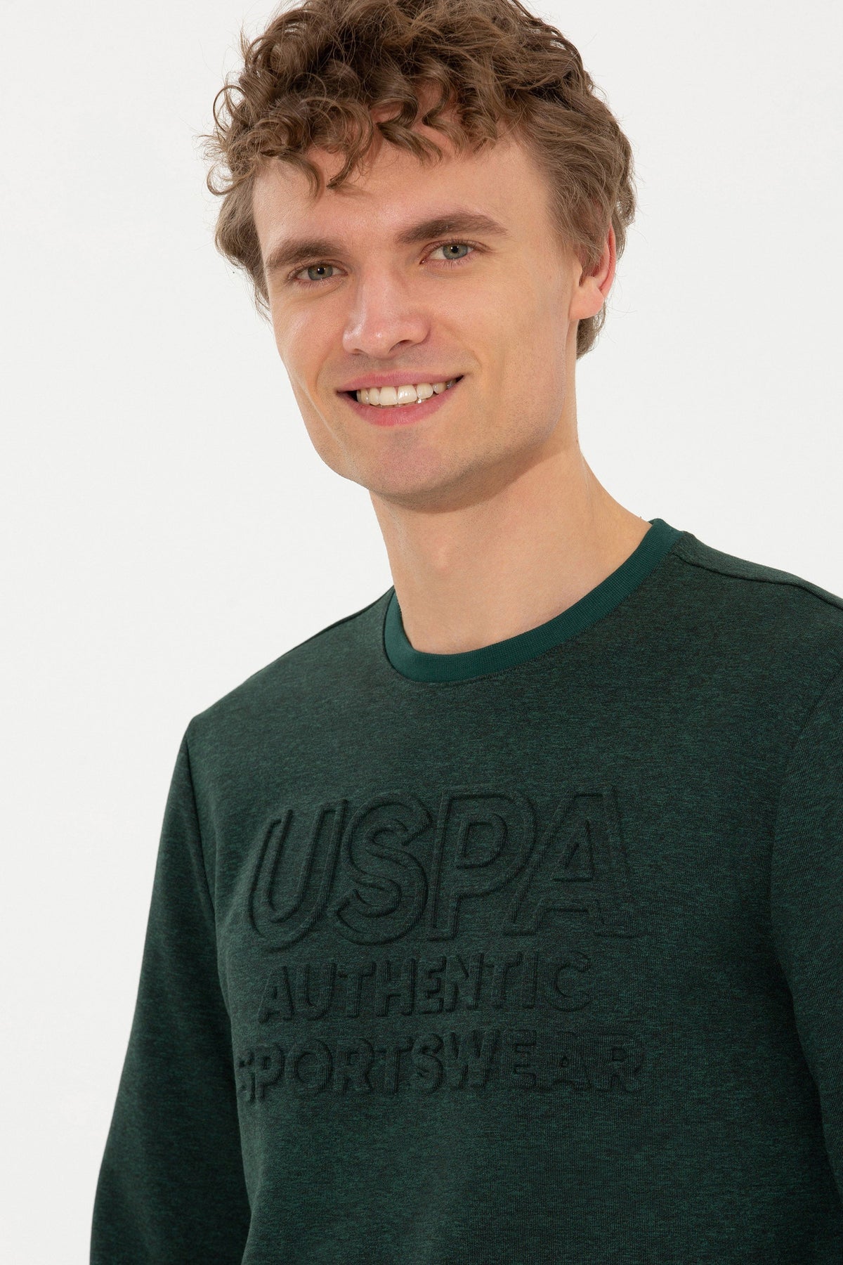 Green Sweat Shirt U.S. Polo Assn.