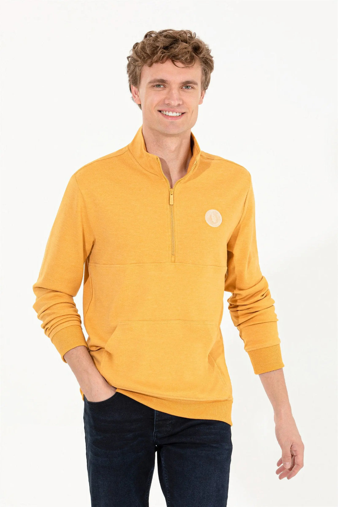 Yellow Sweat Shirt - BEVAVA