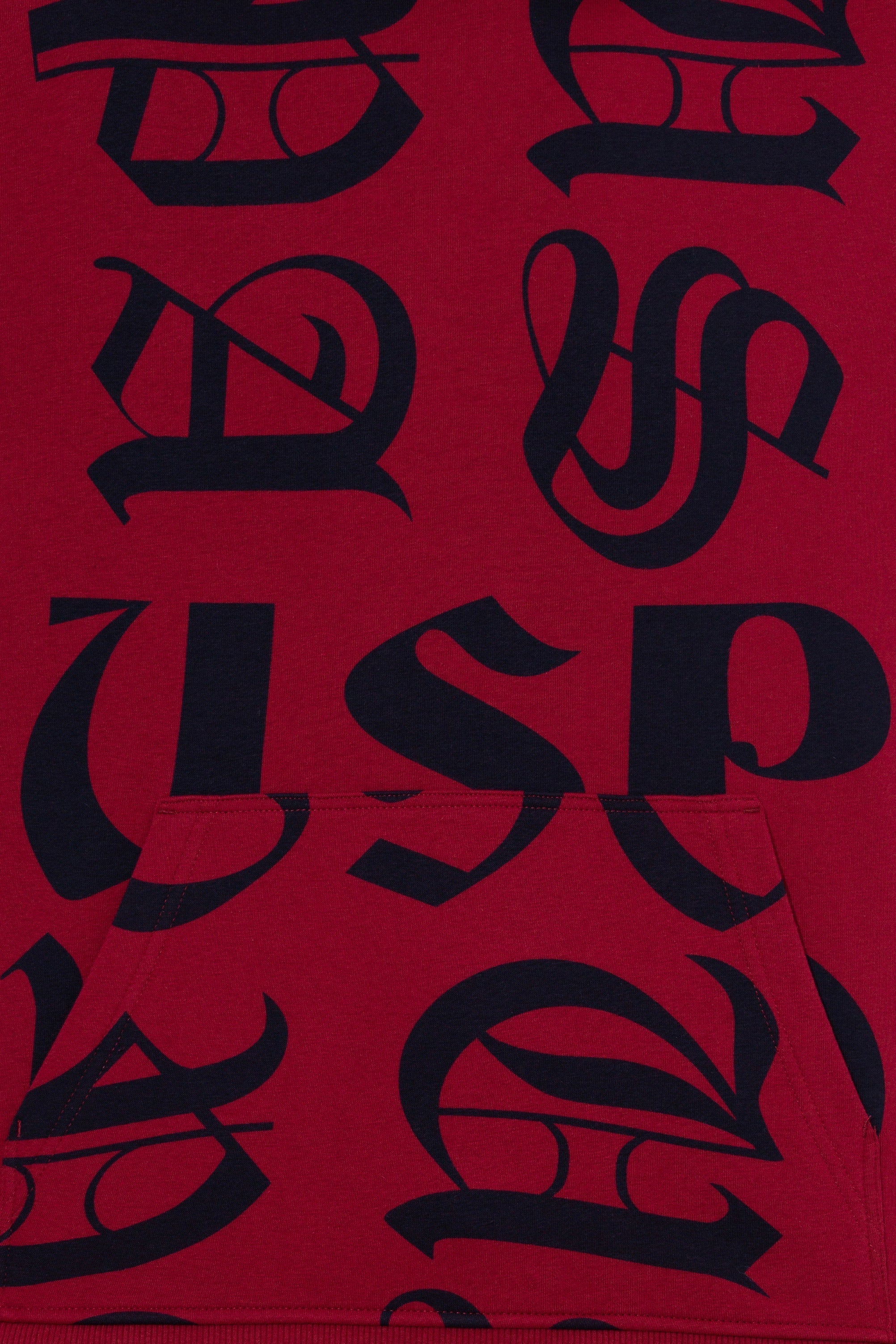 Red Sweat Shirt U.S. Polo Assn.