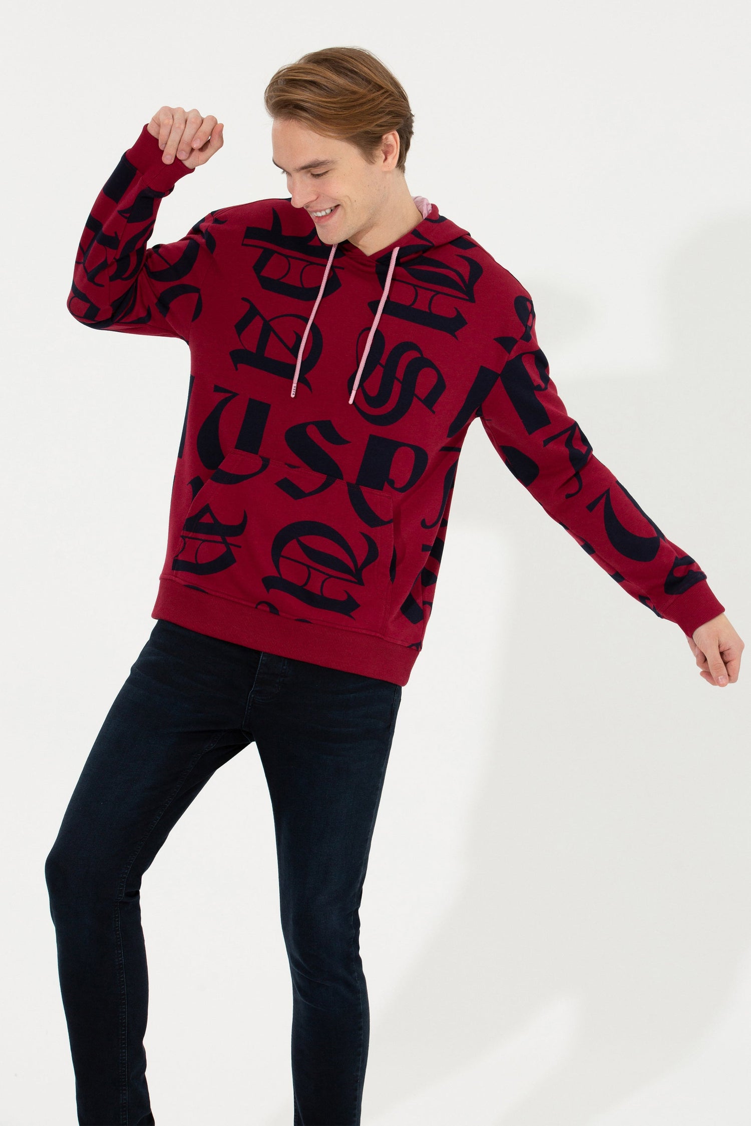 Red Sweat Shirt U.S. Polo Assn.