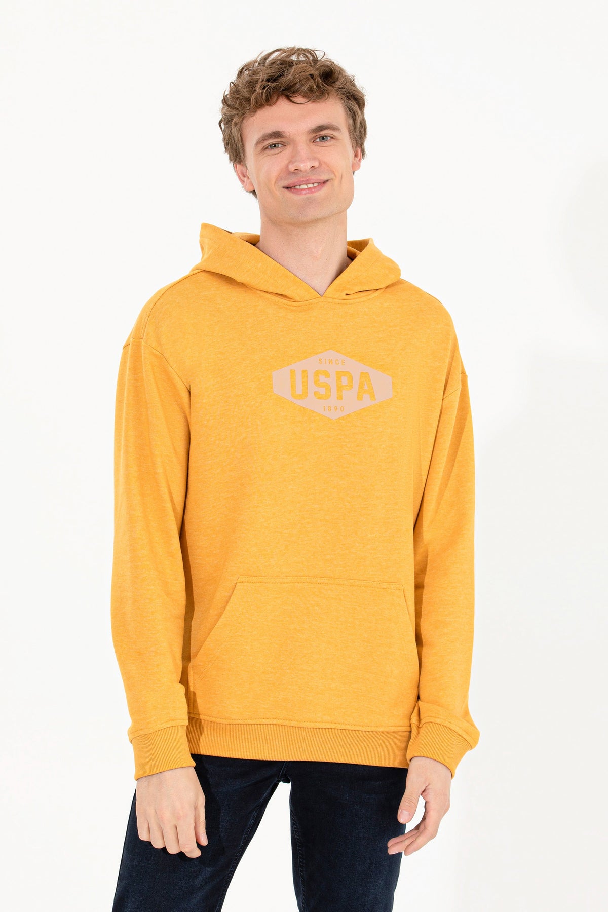 Yellow Sweat Shirt U.S. Polo Assn.