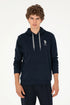 U.S. Polo Assn. Navy Men Navy Drawstring Hoodie SKU: G081SZ0820 1926894_VR033 Image 01