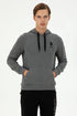 U.S. Polo Assn. Anthracite Melange Men Anthracite Melange Drawstring Hoodie SKU: G081SZ0820 1926894_VR081 Image 01
