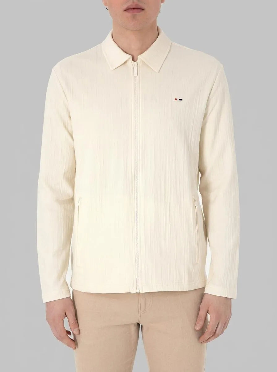 U.S. Polo Assn. Cream Men Cream Knitting Cardigan SKU: G081SZ0820 2103996_VR071 Image 00
