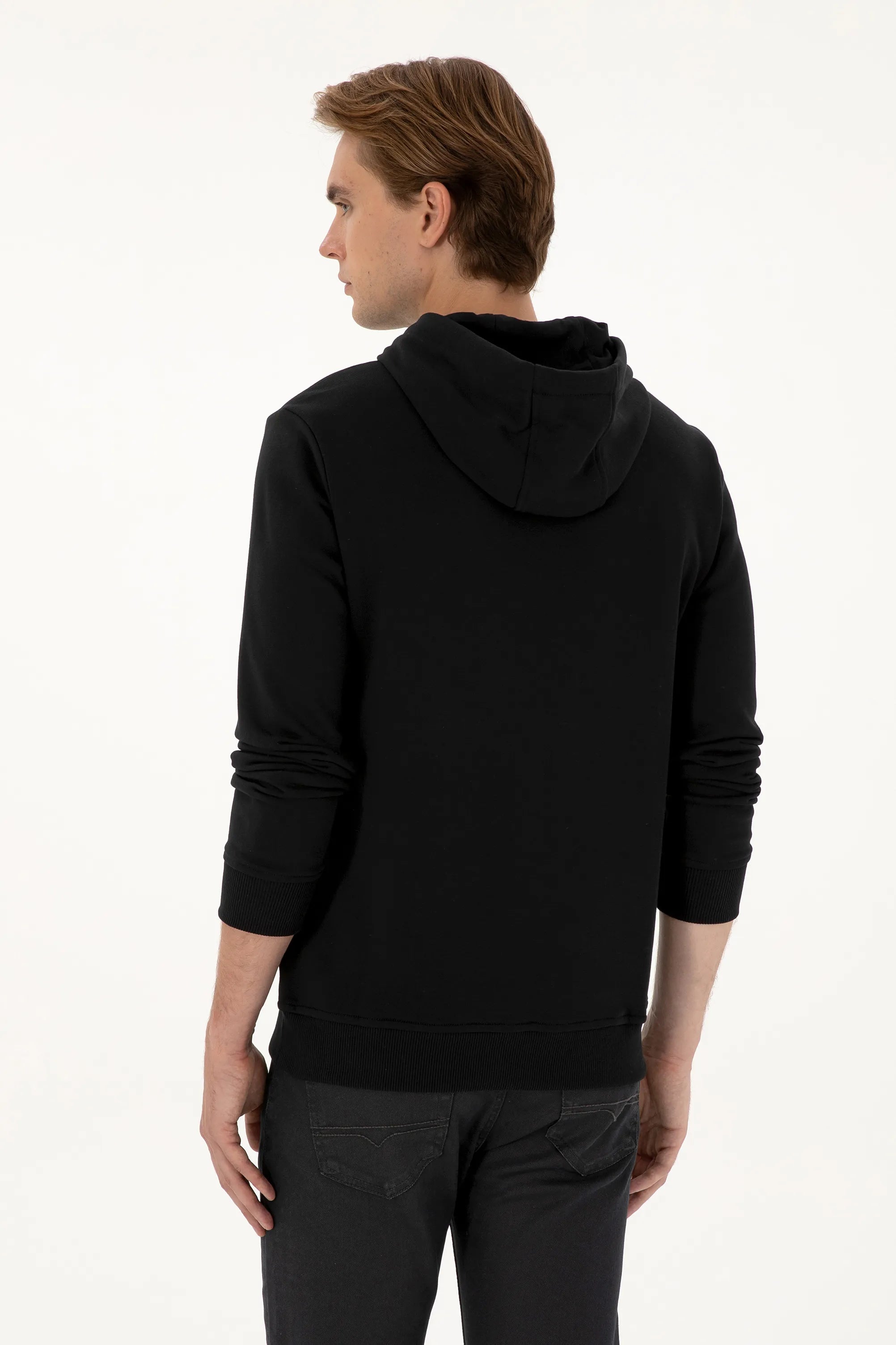 U.S. Polo Assn._Black_Black Hoodie With Logo_G081SZ0820 2225794_VR046_05