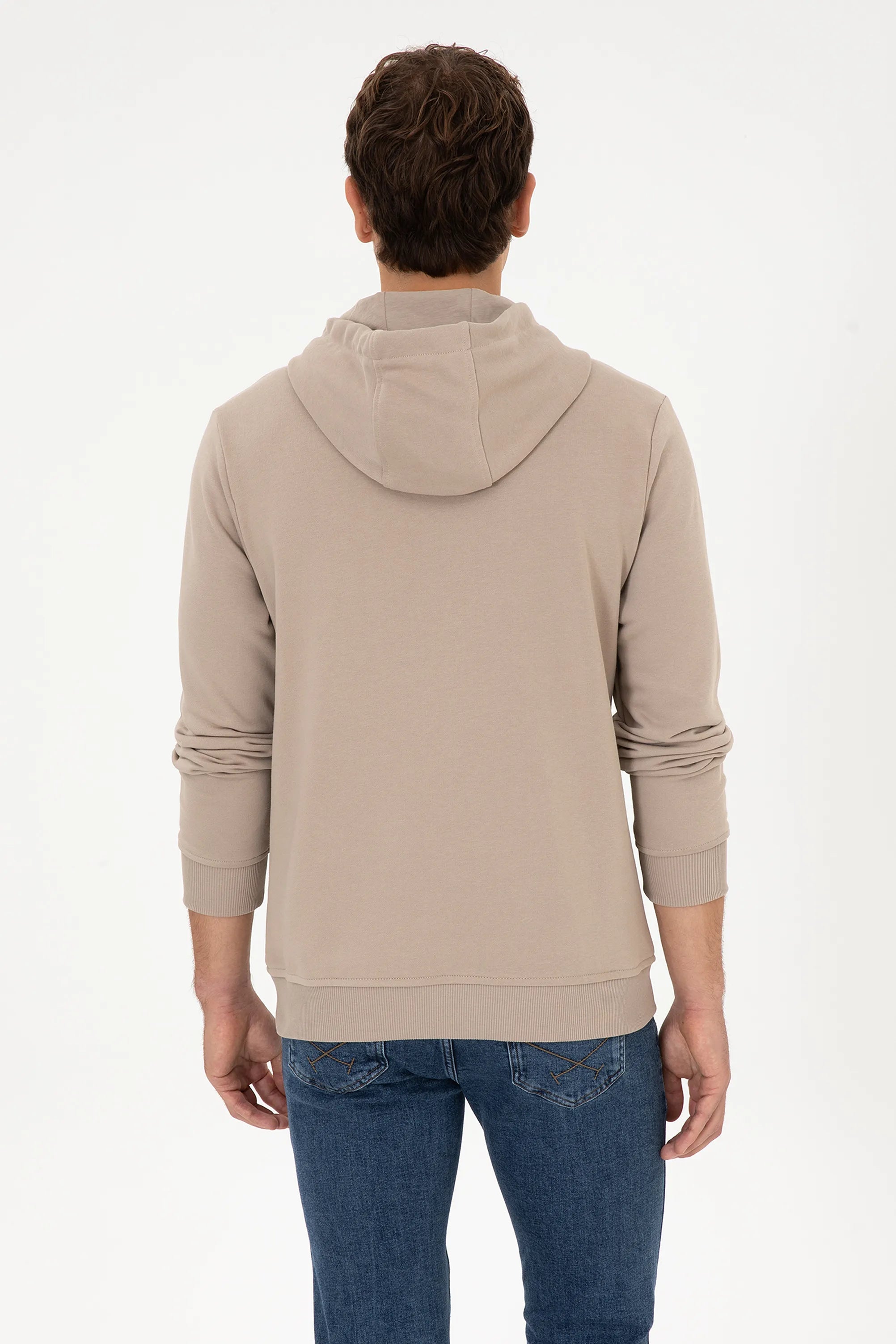 U.S. Polo Assn._Beige_Beige Hoodie With Logo_G081SZ0820 2225794_VR088_05