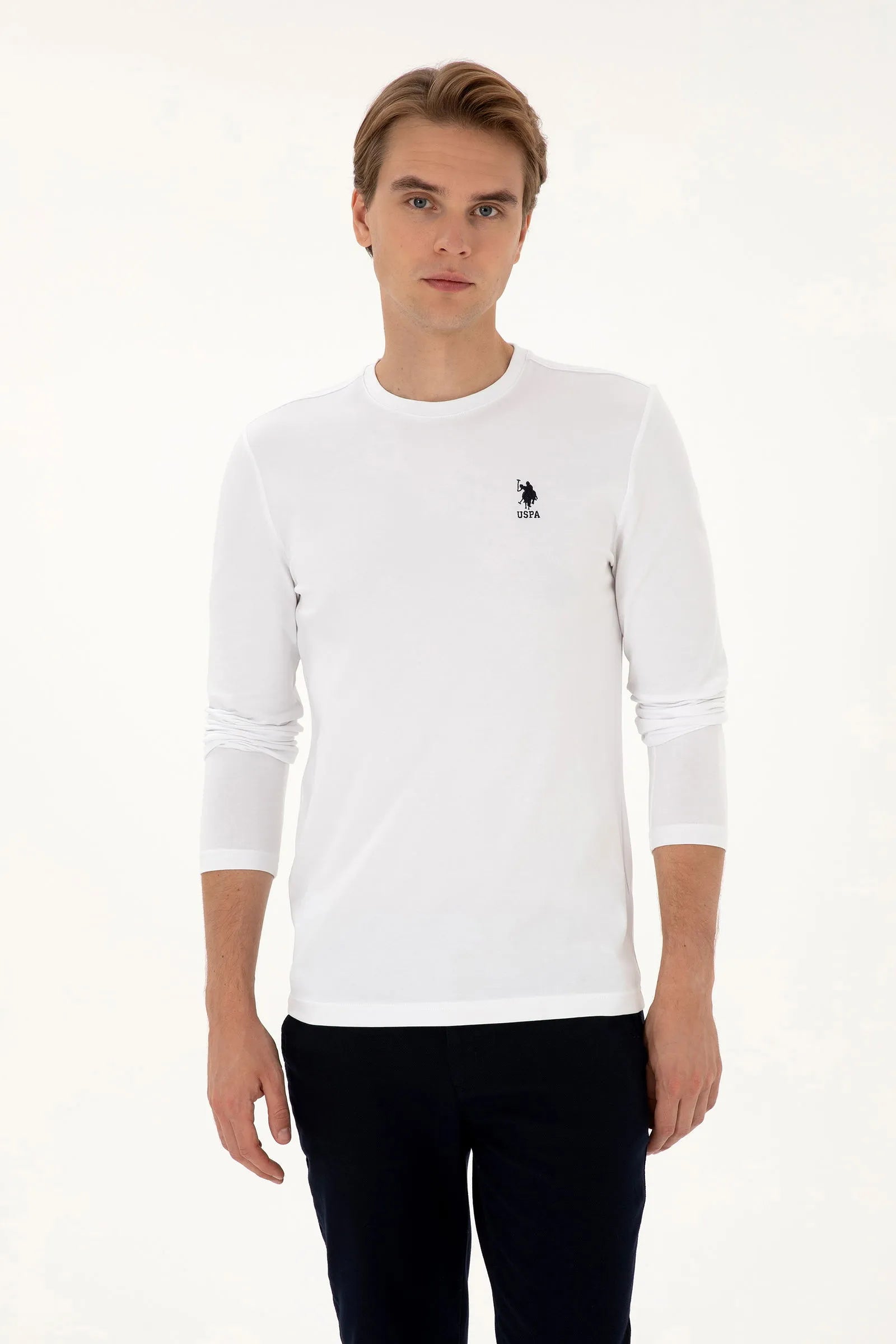 U.S. Polo Assn._White_White T-Shirt_G081SZ0820 2226386_VR013_01