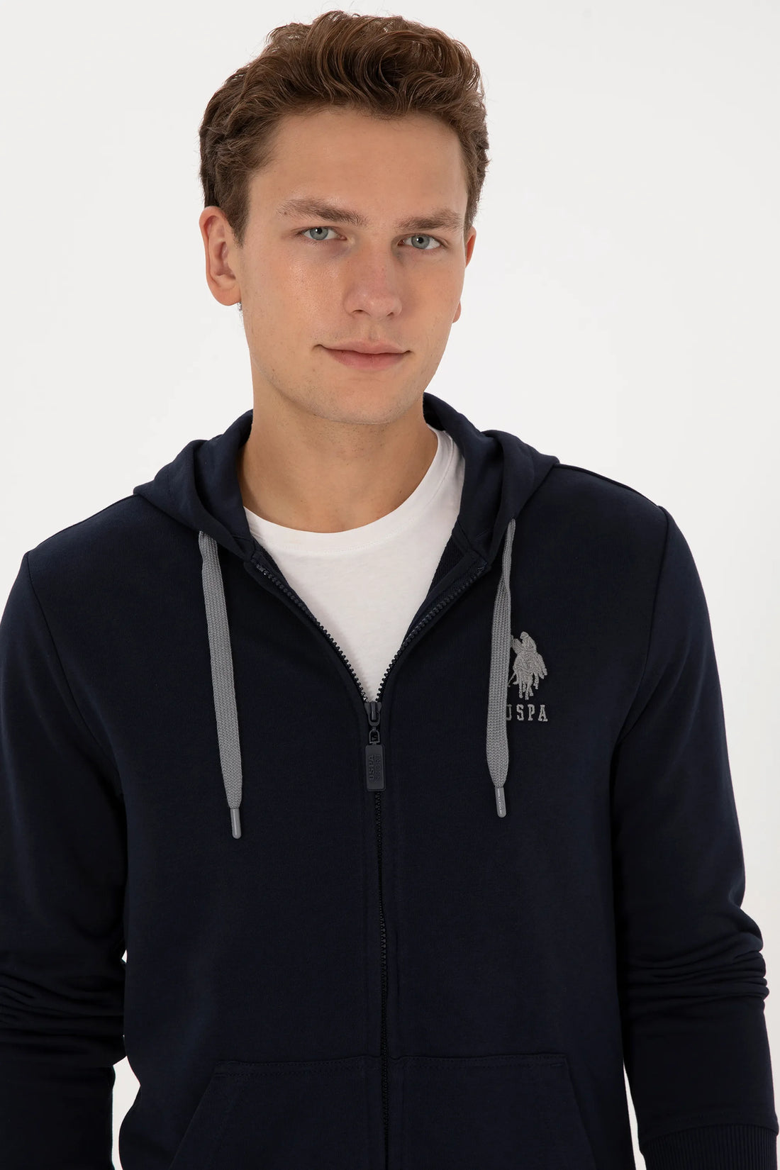 U.S. Polo Assn._Navy_Navy Zip Up Hoodie_G081SZ0820 2226461_VR033_02