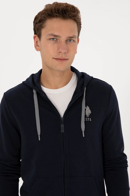 U.S. Polo Assn._Navy_Navy Zip Up Hoodie_G081SZ0820 2226461_VR033_02