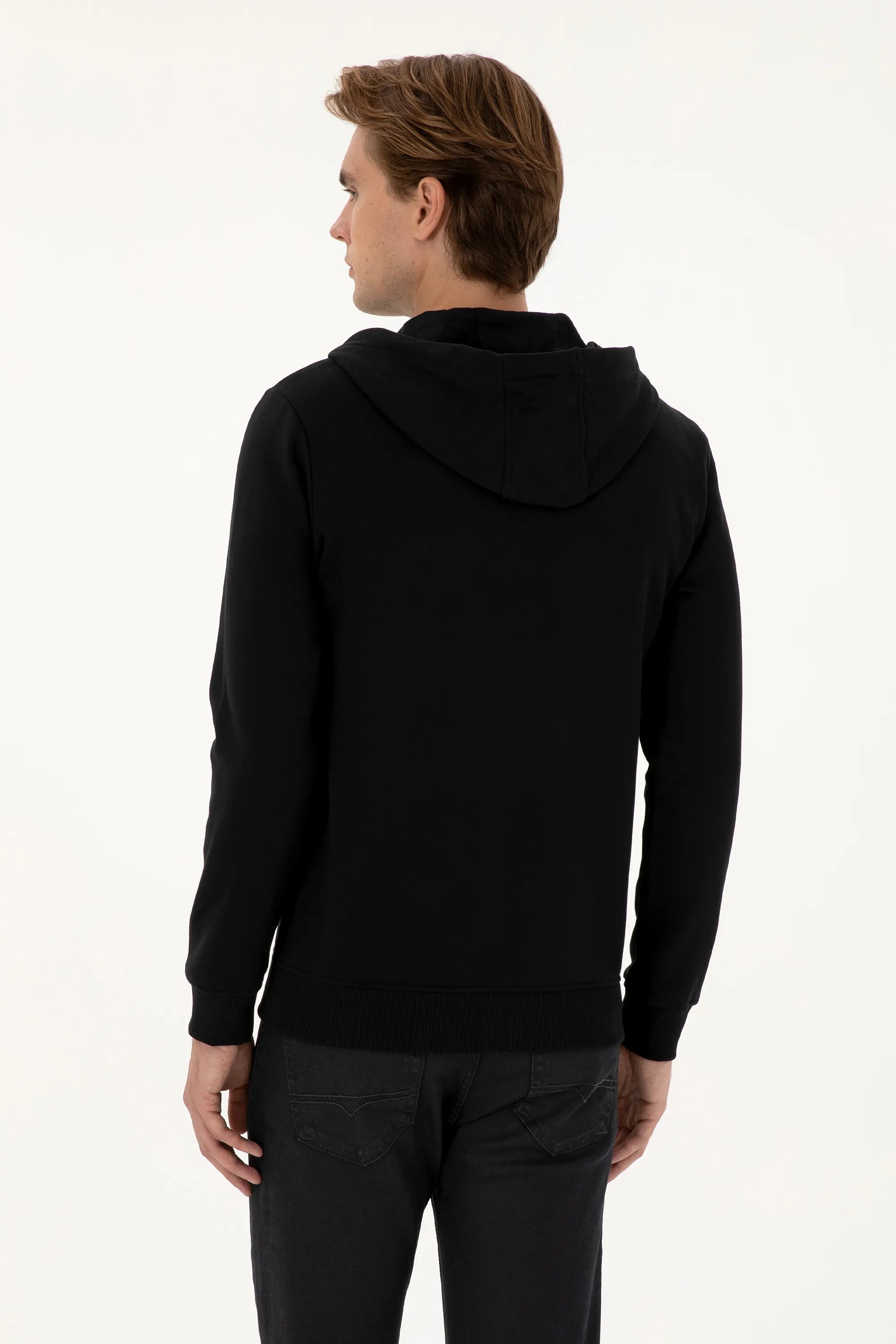 U.S. Polo Assn._Black_Black Zip Up Hoodie With Logo_G081SZ0820 2226461_VR046_05