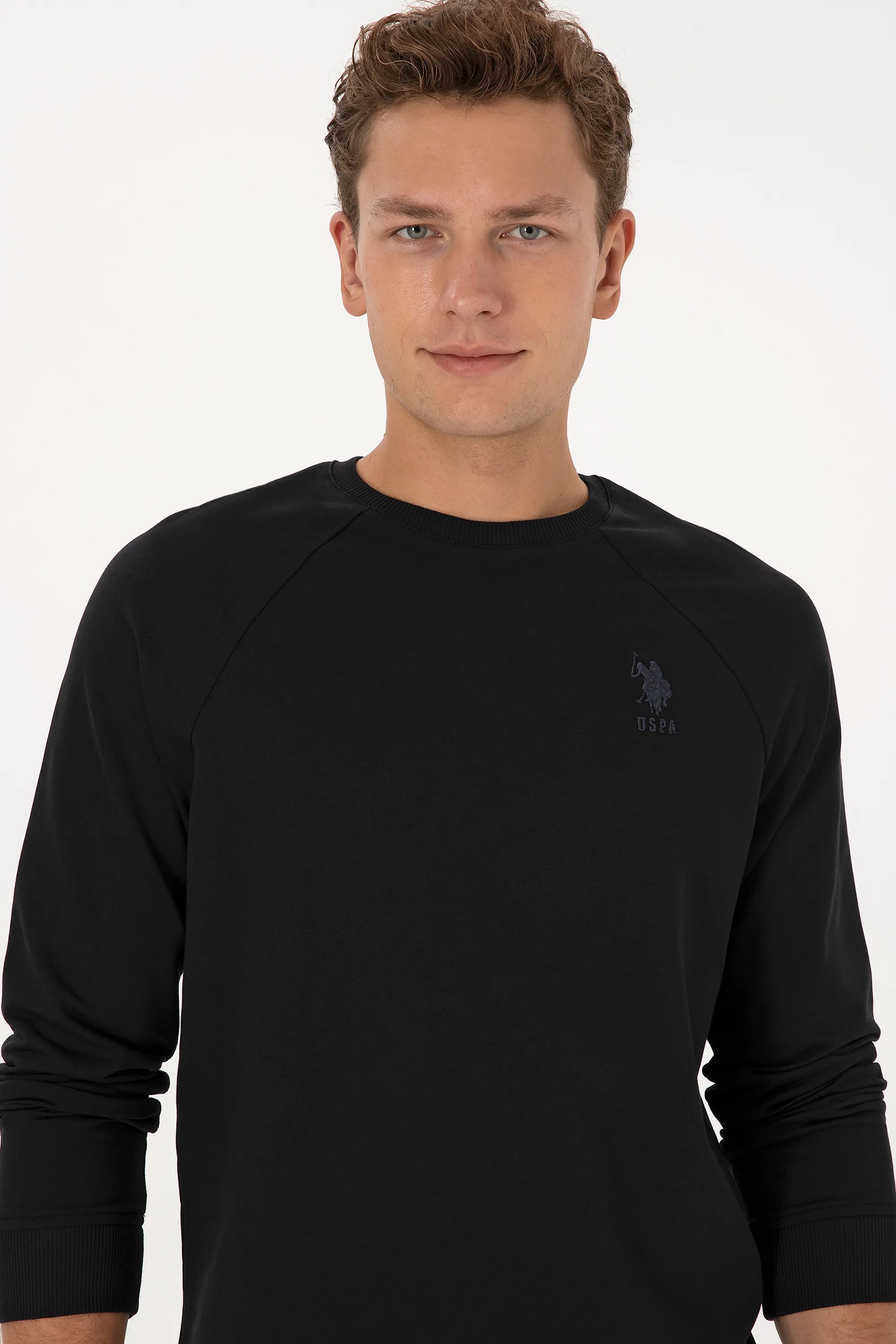 U.S. Polo Assn._Black_Black Sweat Shirt_G081SZ0820 2231755_VR046_02