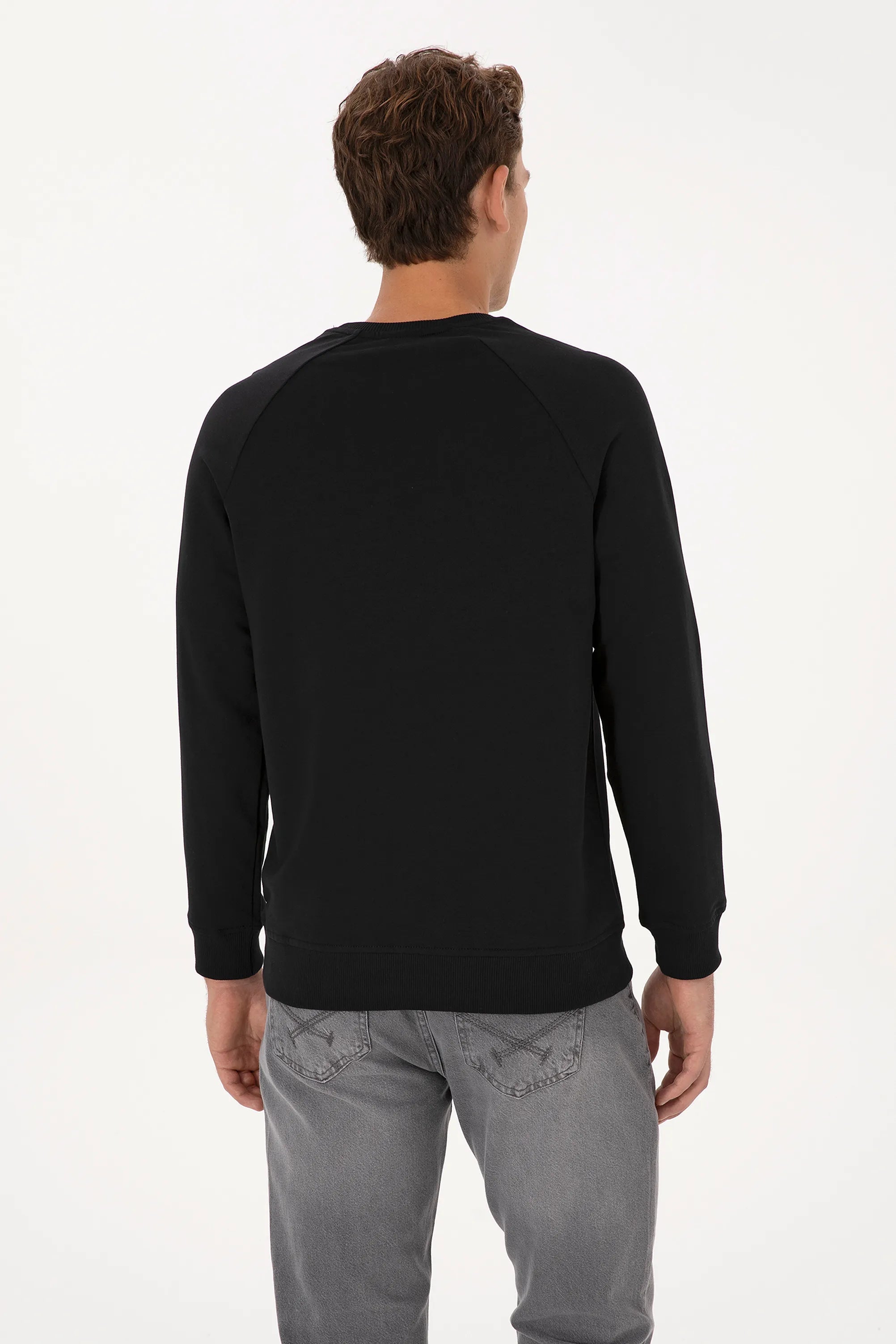 U.S. Polo Assn._Black_Black Sweat Shirt_G081SZ0820 2231755_VR046_05