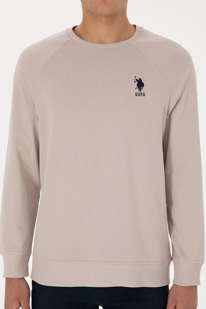 U.S. Polo Assn._Stone_Stone Sweat Shirt_G081SZ0820 2231755_VR049_06