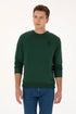 U.S. Polo Assn. Dark Green Men Dark Green Crew Neck Sweatshirt SKU: G081SZ0820 2231755_VR079 Image 01