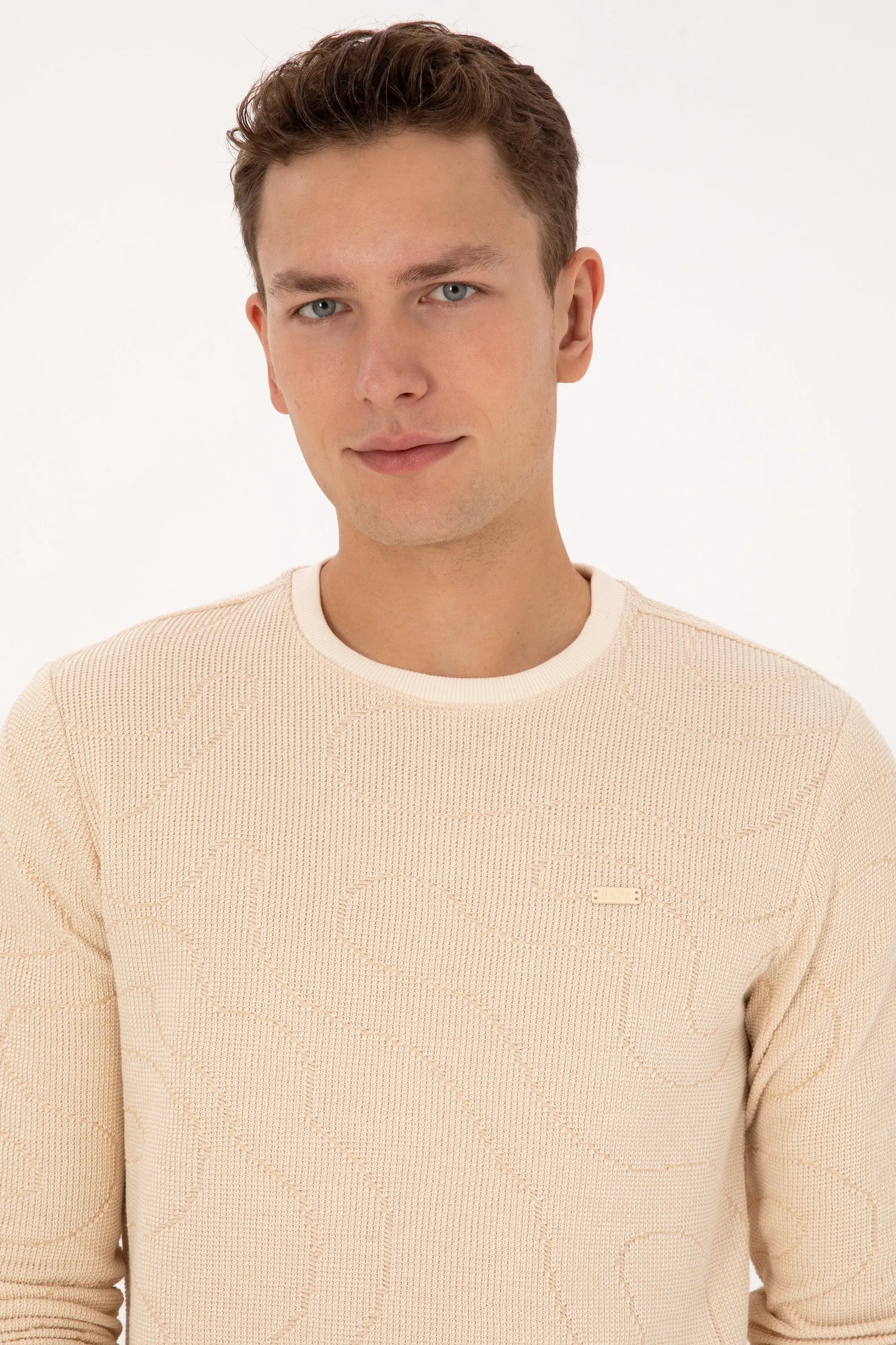 U.S. Polo Assn._Cream_Cream Pullover_G081SZ0820 2239321_VR071_02