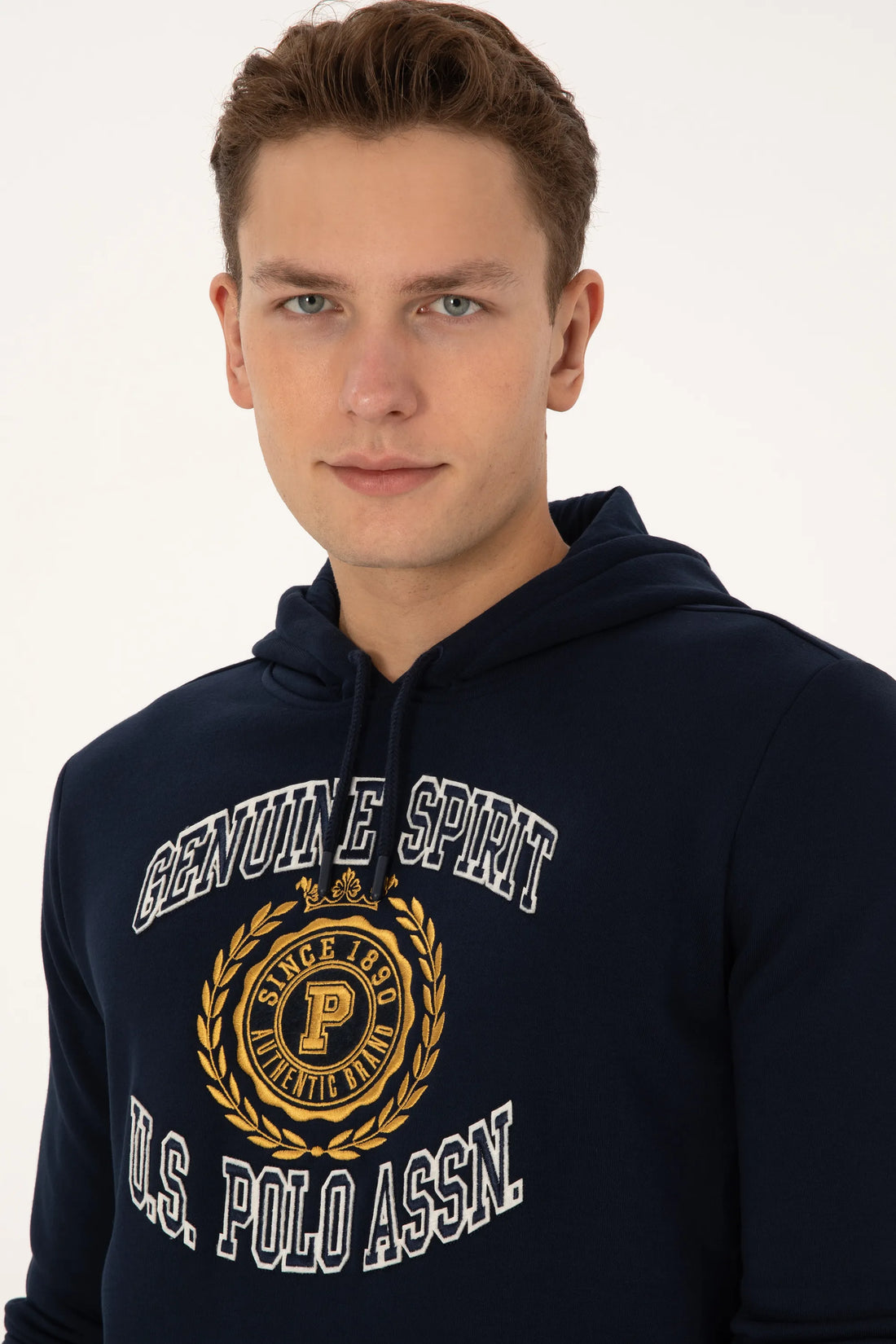 U.S. Polo Assn._Navy_Navy Hoodie With Logo_G081SZ0820 2239830_VR033_02