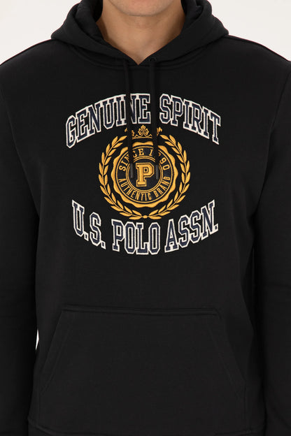 U.S. Polo Assn._Black_Black Hoodie with Logo_G081SZ0820 2239830_VR046_06