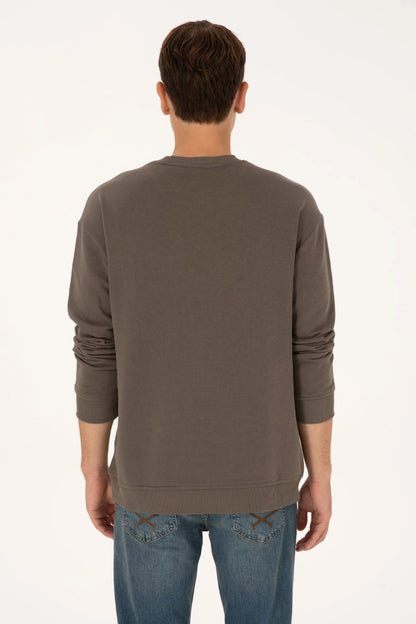 U.S. Polo Assn._Mink_Mink Sweatshirt with Logo_G081SZ0820 2240053_VR052_05