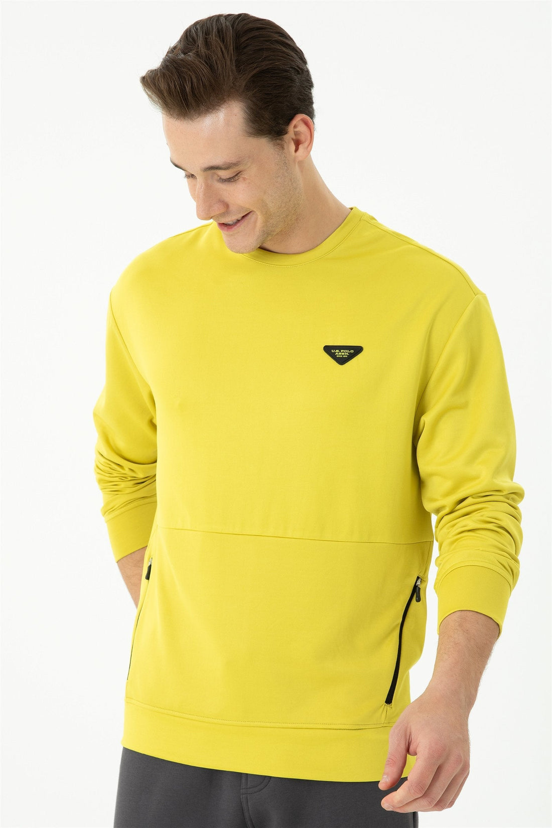Yellow Sweatshirt_G081SZ0820 1763515_VR087_01