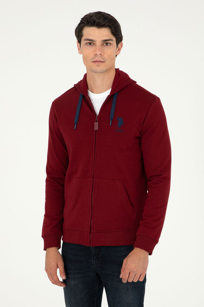 Red Zip Up Hoodie_G081SZ0820 1926835_VR014_01