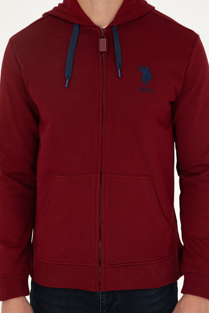 Red Zip Up Hoodie_G081SZ0820 1926835_VR014_06