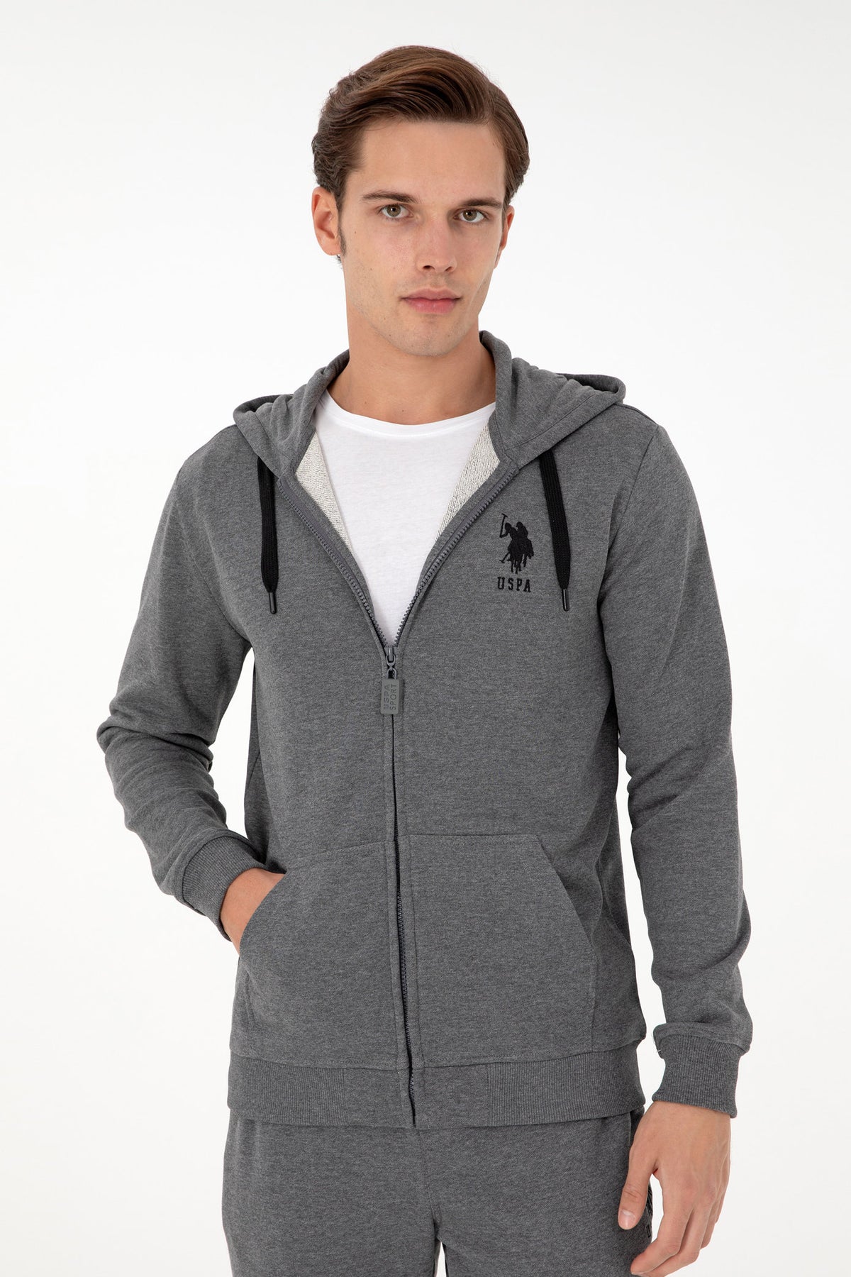 Beige Zip Up Hoodie_G081SZ0820 1926835_VR081_03