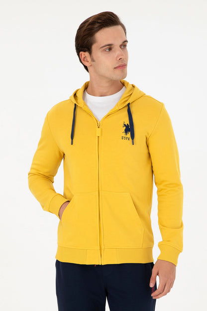 Yellow Zip Up Hoodie_G081SZ0820 1926835_VR094_01